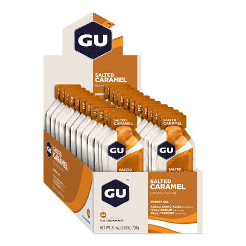 GU Energy Gel Salted Caramel + Caffeine