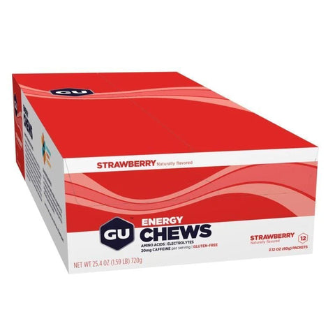 GU Energy Chews Strawberry