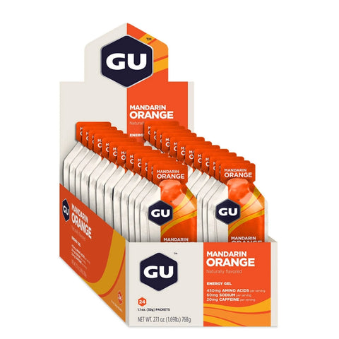 GU Energy Gel Mandarin Orange + Caffeine