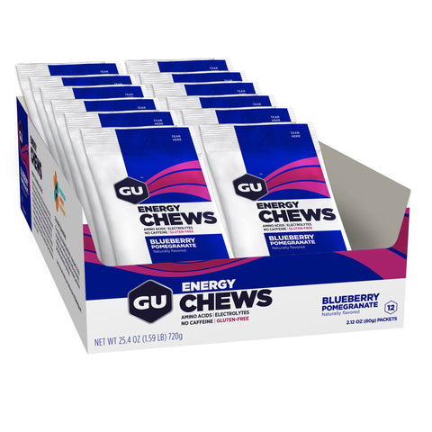 GU Energy Chews Blueberry Pomegranate