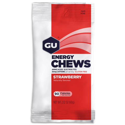 GU Energy Chews Strawberry